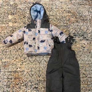 Toddlers snow set